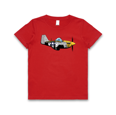 P-51 MUSTANG Kids T-Shirt - Mach 5