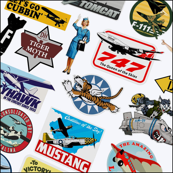 Aviation Stickers for Sale | Aviation Decals | Mach 5