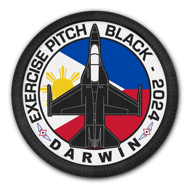 PHILIPPINE AIR FORCE FA-50PH PITCH BLACK 2024 PATCH