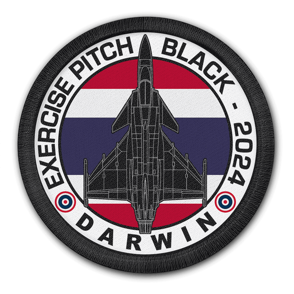ROYAL THAI AIR FORCE GRIPEN PITCH BLACK 2024 PATCH