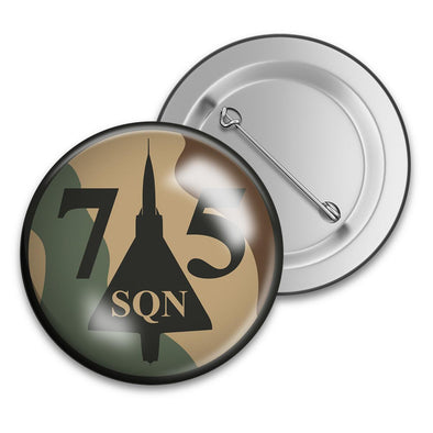 75QN MIRAGE Tin Badge - Mach 5