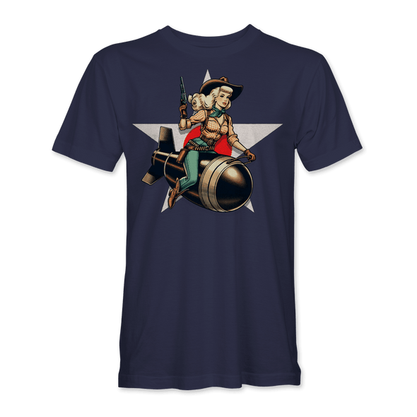 USAAC BOMBSHELL BLONDE T-Shirt - Mach 5