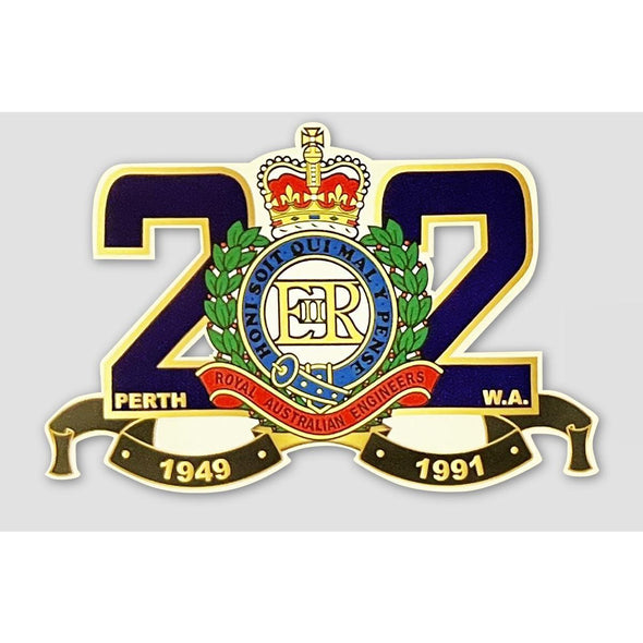 22 SQN PERTH WA Sticker - Mach 5