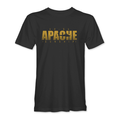 AH-64 APACHE GUNSHIP T-Shirt - Mach 5