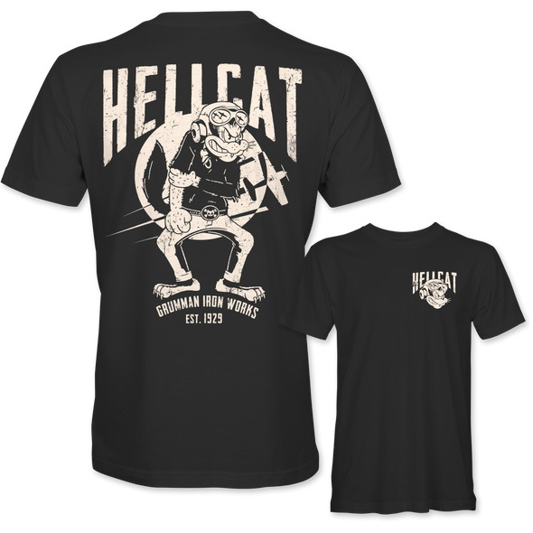 HELLCAT 'GRUMMAN IRON WORKS' T-Shirt