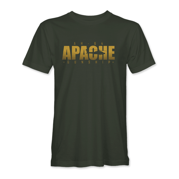 AH-64 APACHE GUNSHIP T-Shirt - Mach 5