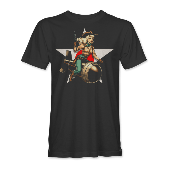 USAAC BOMBSHELL BLONDE T-Shirt - Mach 5