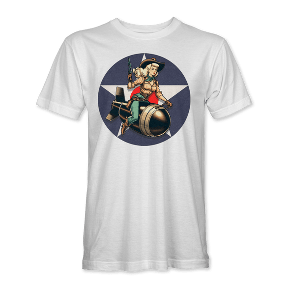 USAAC BOMBSHELL BLONDE T-Shirt - Mach 5