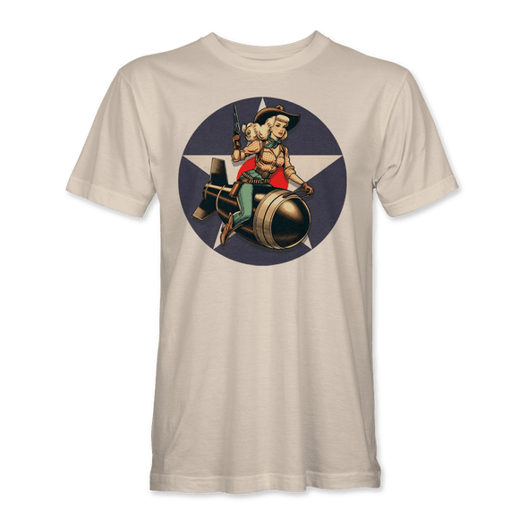 USAAC BOMBSHELL BLONDE T-Shirt - Mach 5