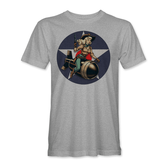 USAAC BOMBSHELL BLONDE T-Shirt - Mach 5