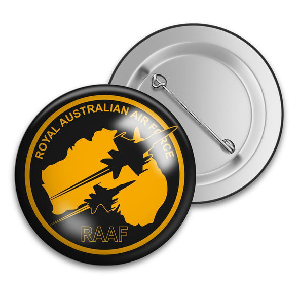 RAAF F/A-18 HORNET Tin Badge - Mach 5