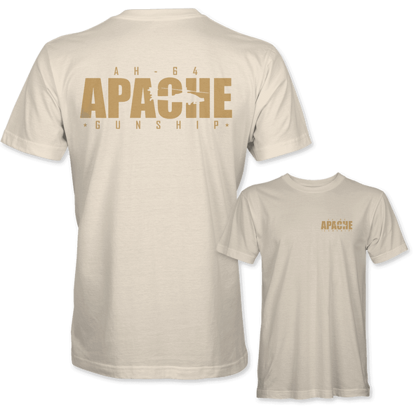 AH-64 APACHE GUNSHIP T-Shirt - Mach 5