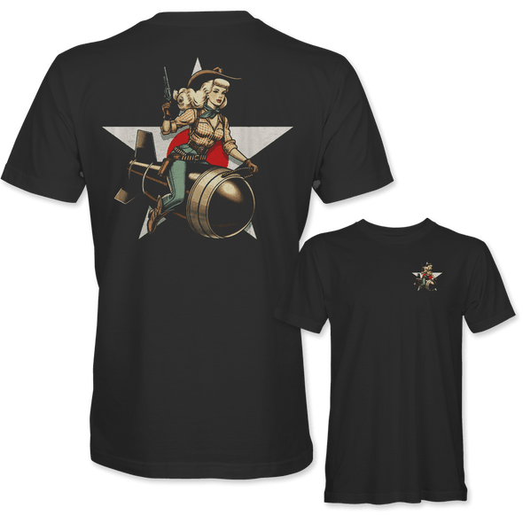 USAAC BOMBSHELL BLONDE T-Shirt - Mach 5