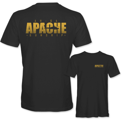 AH-64 APACHE GUNSHIP T-Shirt - Mach 5