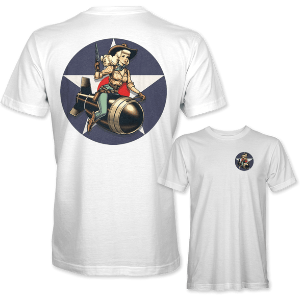 USAAC BOMBSHELL BLONDE T-Shirt - Mach 5