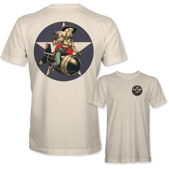 USAAC BOMBSHELL BLONDE T-Shirt - Mach 5