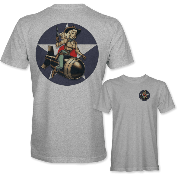 USAAC BOMBSHELL BLONDE T-Shirt - Mach 5