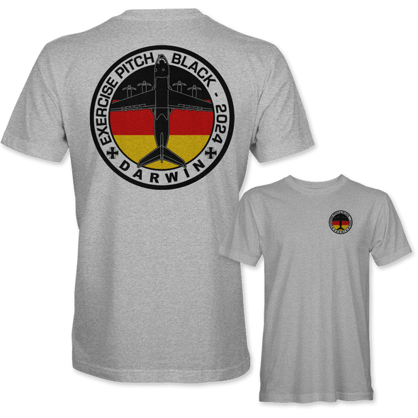 GERMAN AIR FORCE A400M PITCH BLACK 2024 T-Shirt