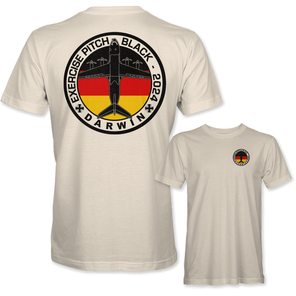 GERMAN AIR FORCE A400M PITCH BLACK 2024 T-Shirt