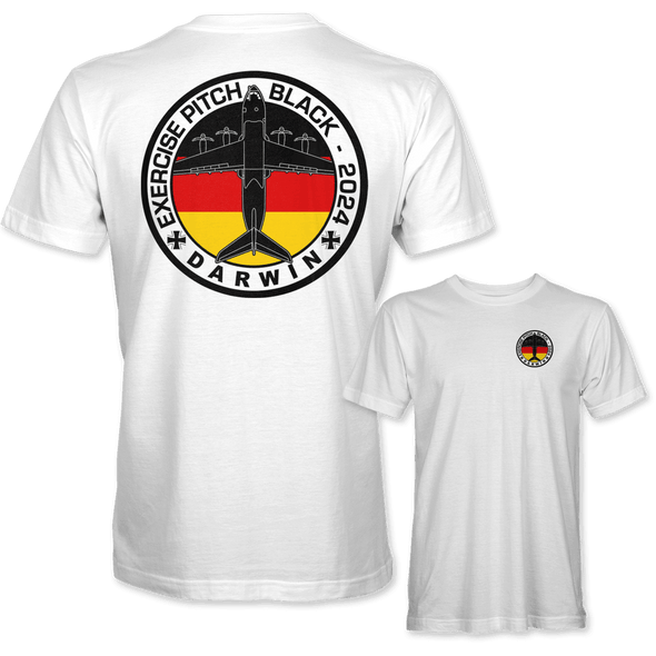 GERMAN AIR FORCE A400M PITCH BLACK 2024 T-Shirt