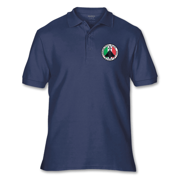ITALIAN AIR FORCE TYPHOON PITCH BLACK 2024 POLO