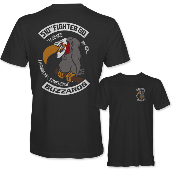 510TH FIGHTER SQUADRON 'BUZZARDS' T-Shirt - Mach 5