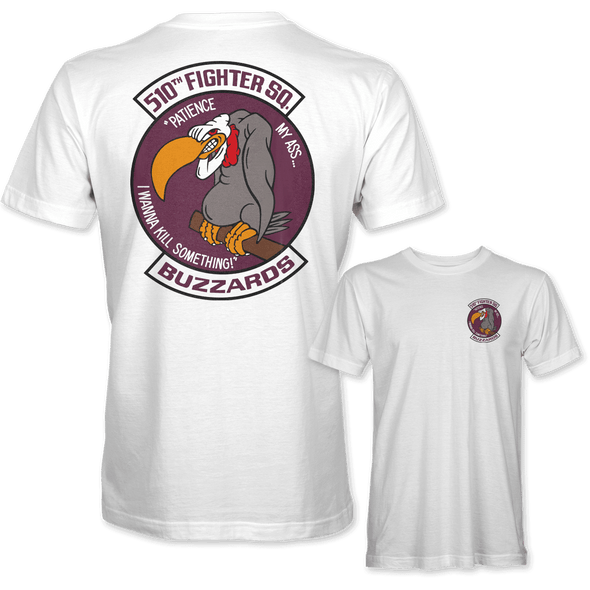 510TH FIGHTER SQUADRON 'BUZZARDS' T-Shirt - Mach 5