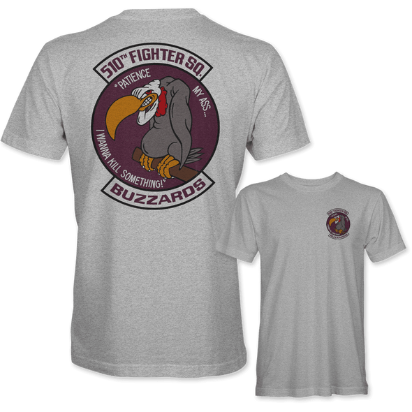 510TH FIGHTER SQUADRON 'BUZZARDS' T-Shirt - Mach 5