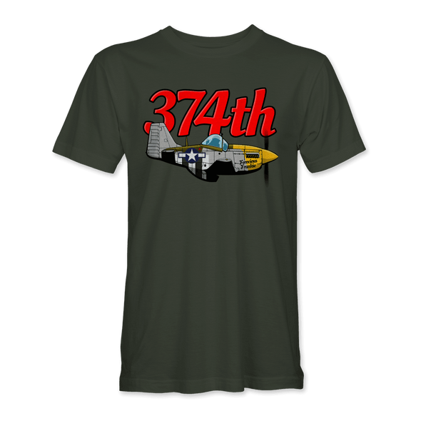 P-51 MUSTANG '374TH' T-Shirt - Mach 5