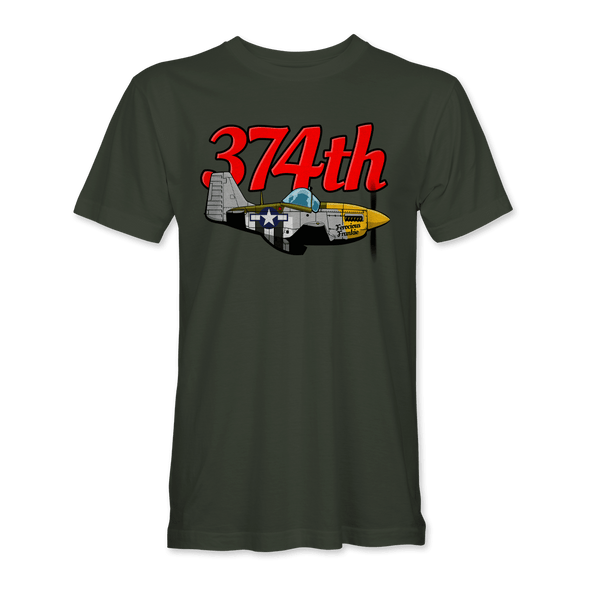 P-51 MUSTANG '374TH' T-Shirt - Mach 5
