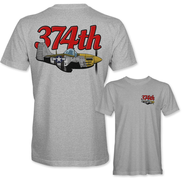 P-51 MUSTANG '374TH' T-Shirt - Mach 5