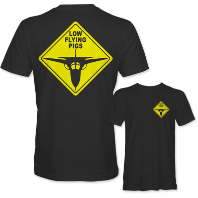 CAUTION LOW FLYING PIGS T-Shirt - Mach 5