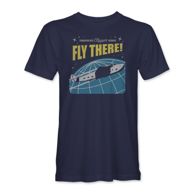 BOEING CLIPPER 'FLY THERE' T-Shirt - Mach 5