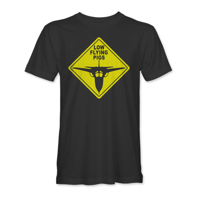 CAUTION LOW FLYING PIGS T-Shirt - Mach 5