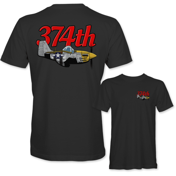 P-51 MUSTANG '374TH' T-Shirt - Mach 5