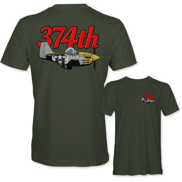 P-51 MUSTANG '374TH' T-Shirt - Mach 5