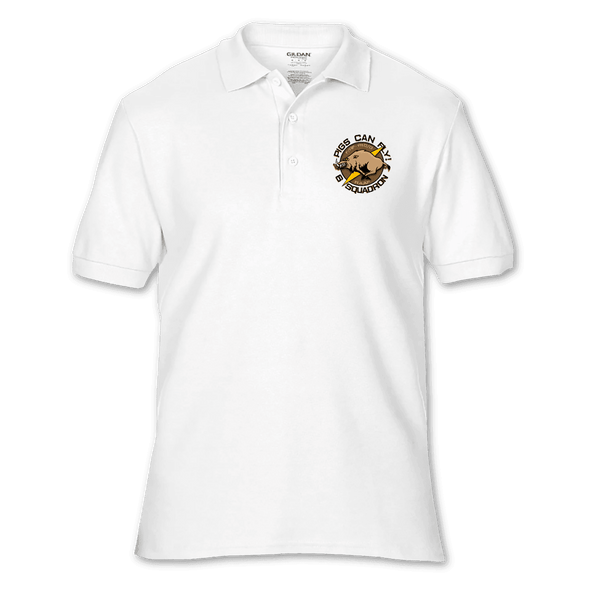 6 SQUADRON 'PIGS CAN FLY' POLO - Mach 5