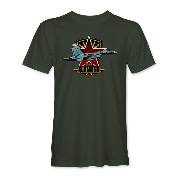 SU-27 FLANKER T-Shirt - Mach 5