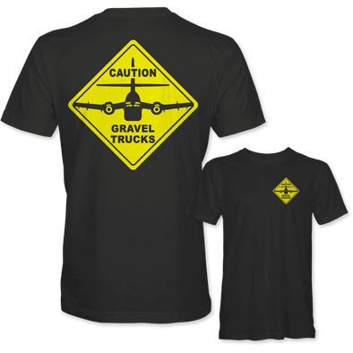 CAUTION GRAVEL TRUCKS T-Shirt - Mach 5