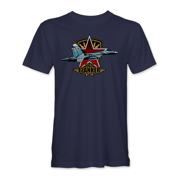 SU-27 FLANKER T-Shirt - Mach 5
