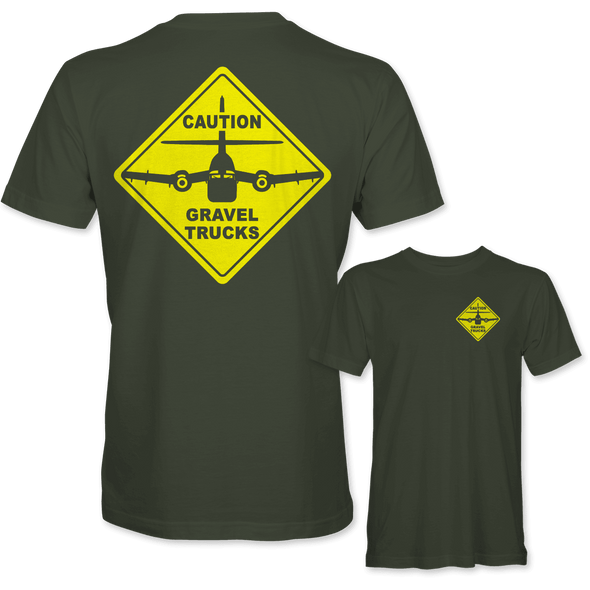 CAUTION GRAVEL TRUCKS T-Shirt - Mach 5