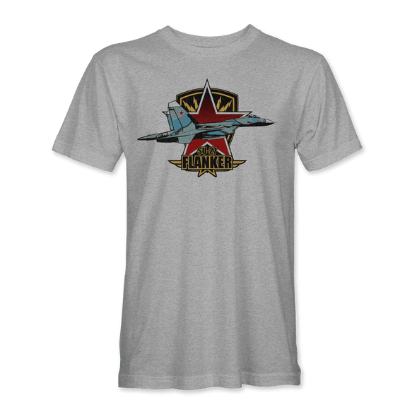 SU-27 FLANKER T-Shirt - Mach 5