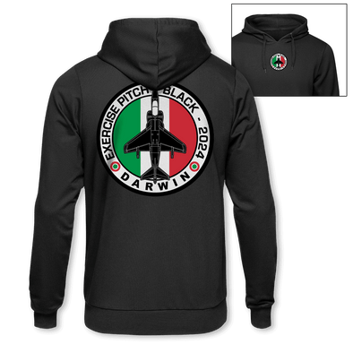 ITALIAN AIR FORCE HARRIER PITCH BLACK 2024 Hoodie