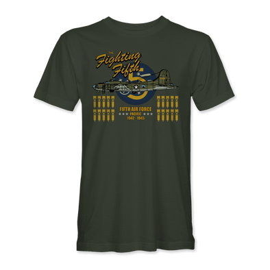 B-17 FLYING FORTRESS 'THE FIGHTING FIFTH' T-Shirt - Mach 5