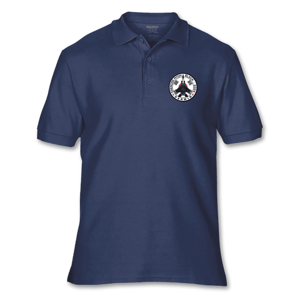 REPUBLIC OF KOREA AIR FORCE F-15 EAGLE PITCH BLACK 2024 POLO