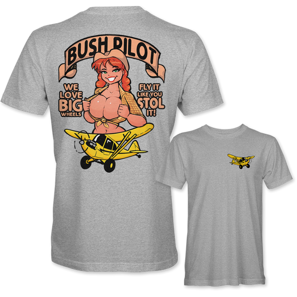 BUSH PILOT 'WE LOVE BIG WHEELS' T-Shirt