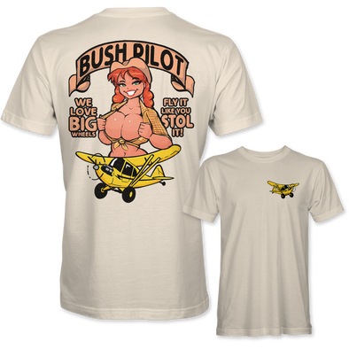 BUSH PILOT 'WE LOVE BIG WHEELS' T-Shirt