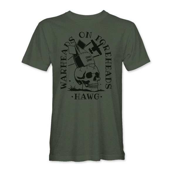 WARHEADS ON FOREHEADS A-10 WARTHOG T-Shirt