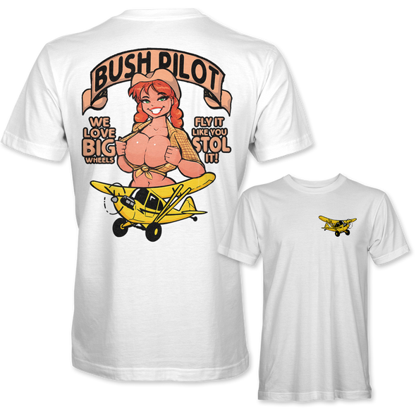 BUSH PILOT 'WE LOVE BIG WHEELS' T-Shirt
