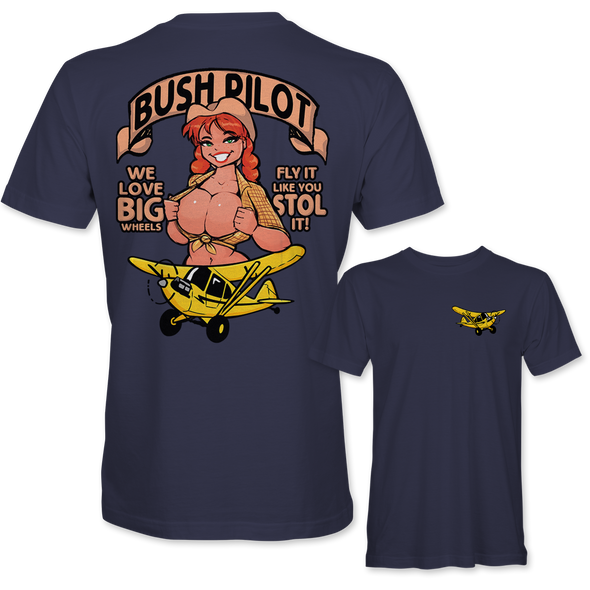 BUSH PILOT 'WE LOVE BIG WHEELS' T-Shirt